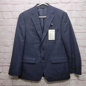 NEW Lauren Ralph Lauren Plaid Ultraflex Blazer Mens 39S Preppy Stretch Classic